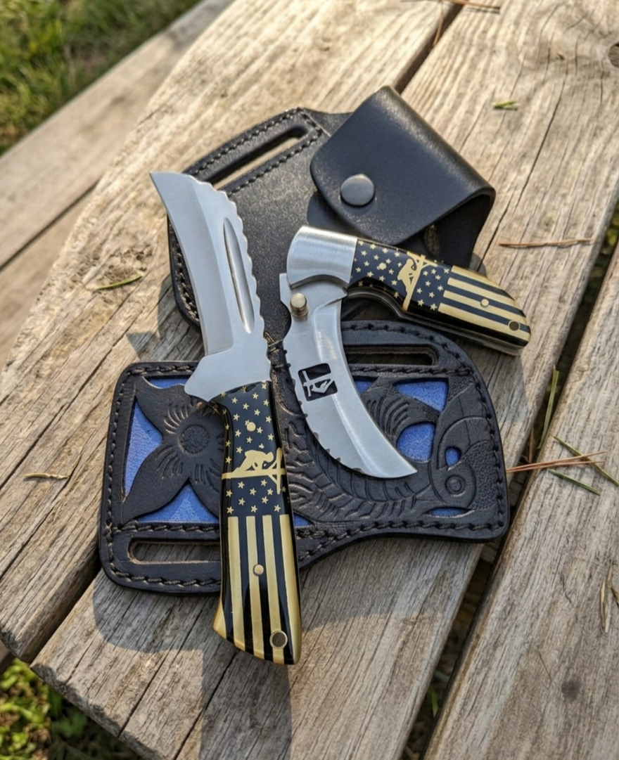 Knife Lineman Honeycomb #004