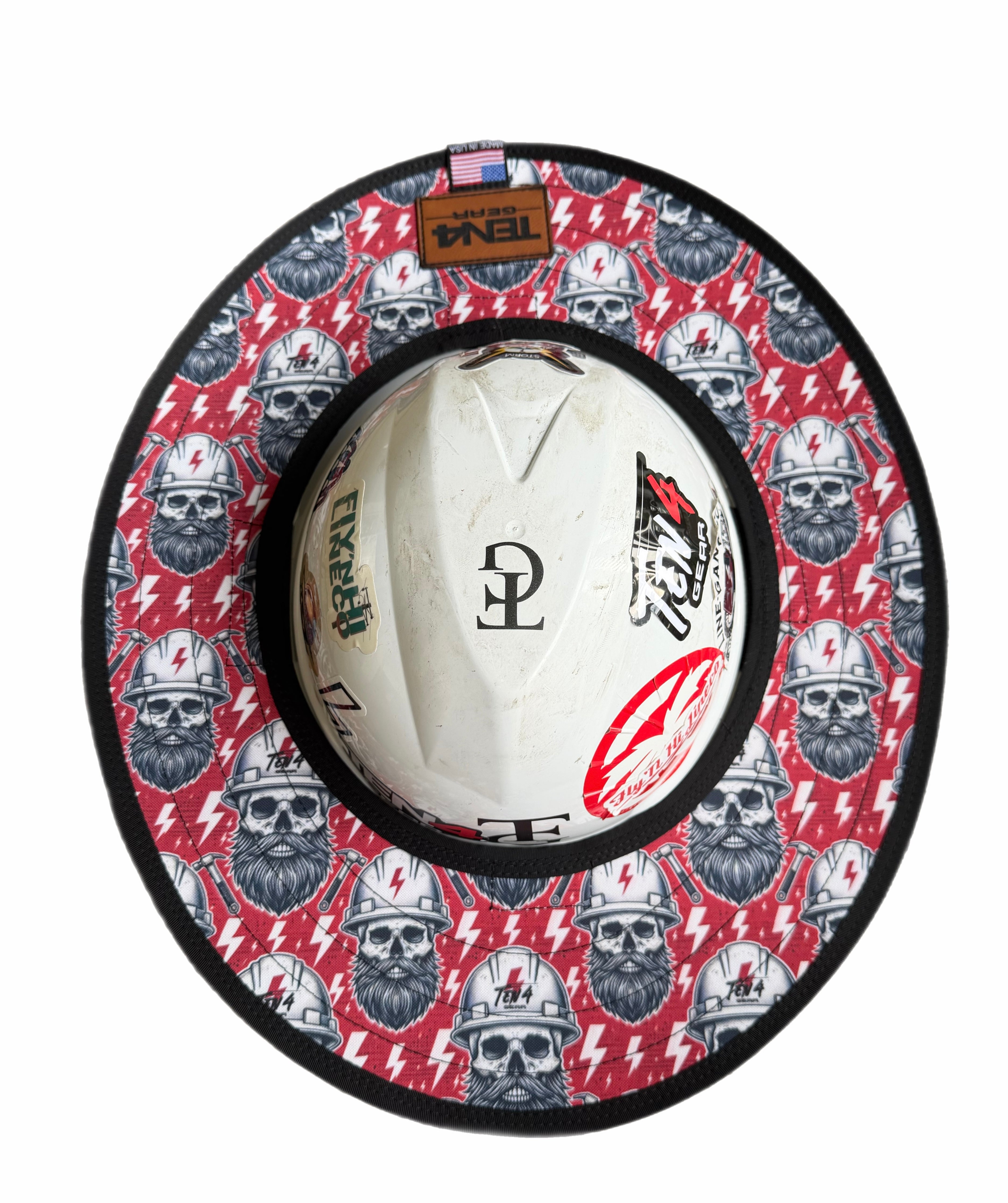 The Hoss Hard Hat Sun Shade Visor – Water-Resistant Worksite Visor for Full Brim & Kask Hard Hats