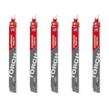 Milwaukee 9" Sawzall Torch Carbide Blades, 5 pack - (88-48005502)