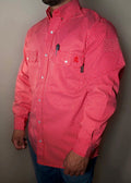 FR Pearl Snap Work shirt - Alpha Red