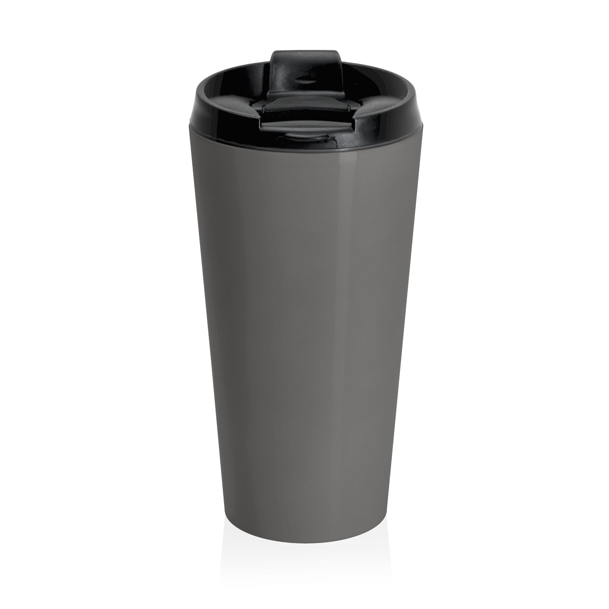 Wireborn Outfitters Stainless Steel Travel Mug — Insulated Gray Tumbler
