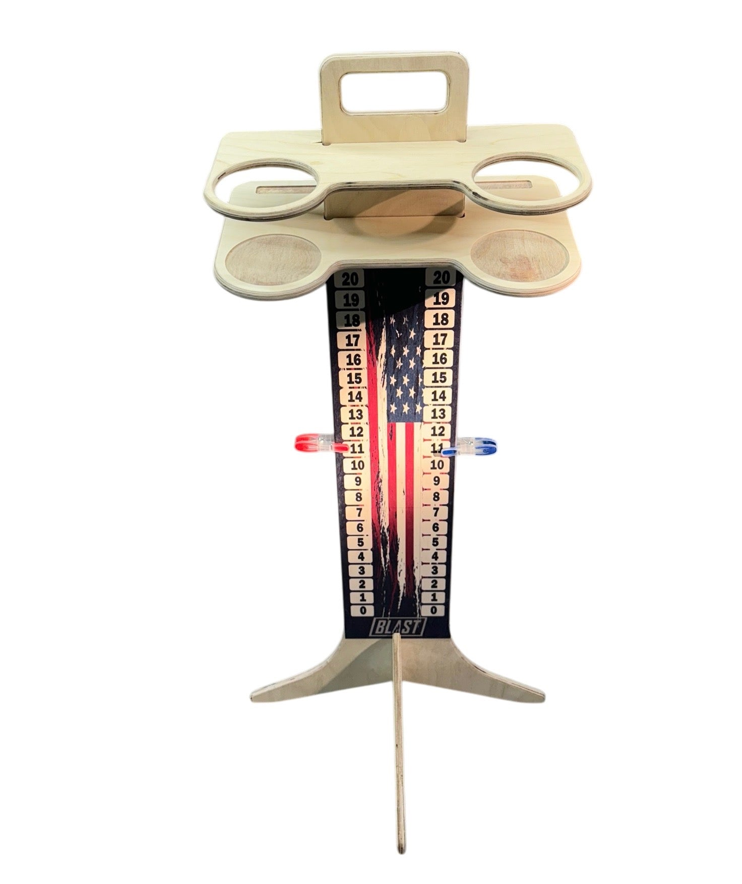 Lineman American Flag Cornhole Boards - Free Personalization