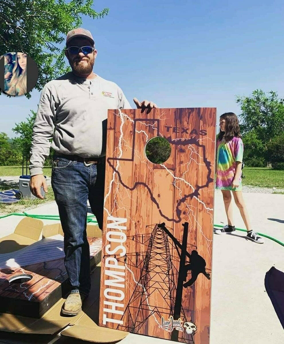 Cornhole Skin Lineman