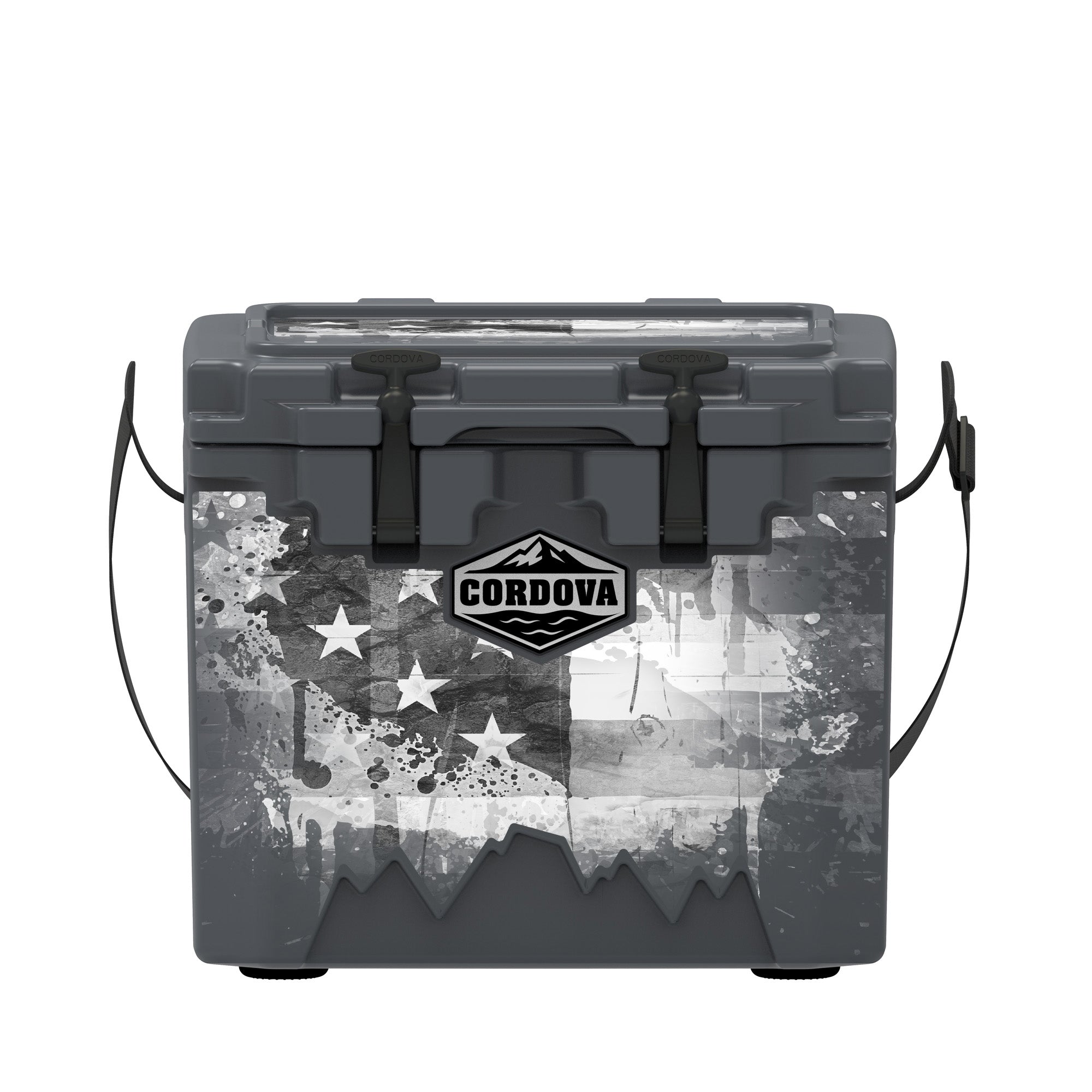 American Flag Hard Cooler
