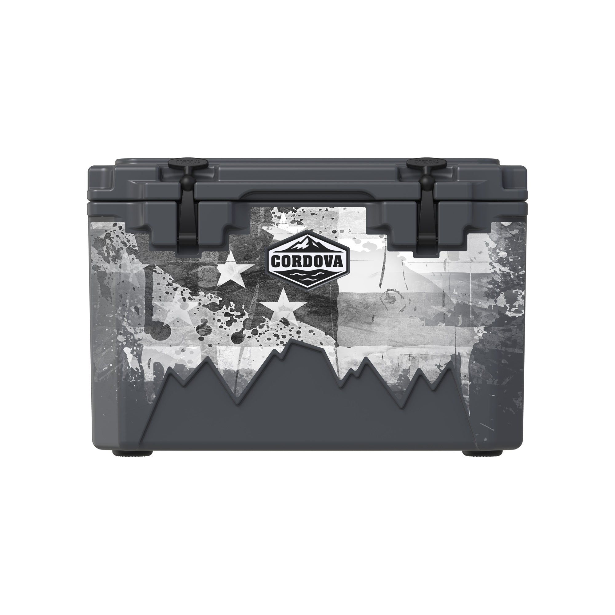 American Flag Hard Cooler