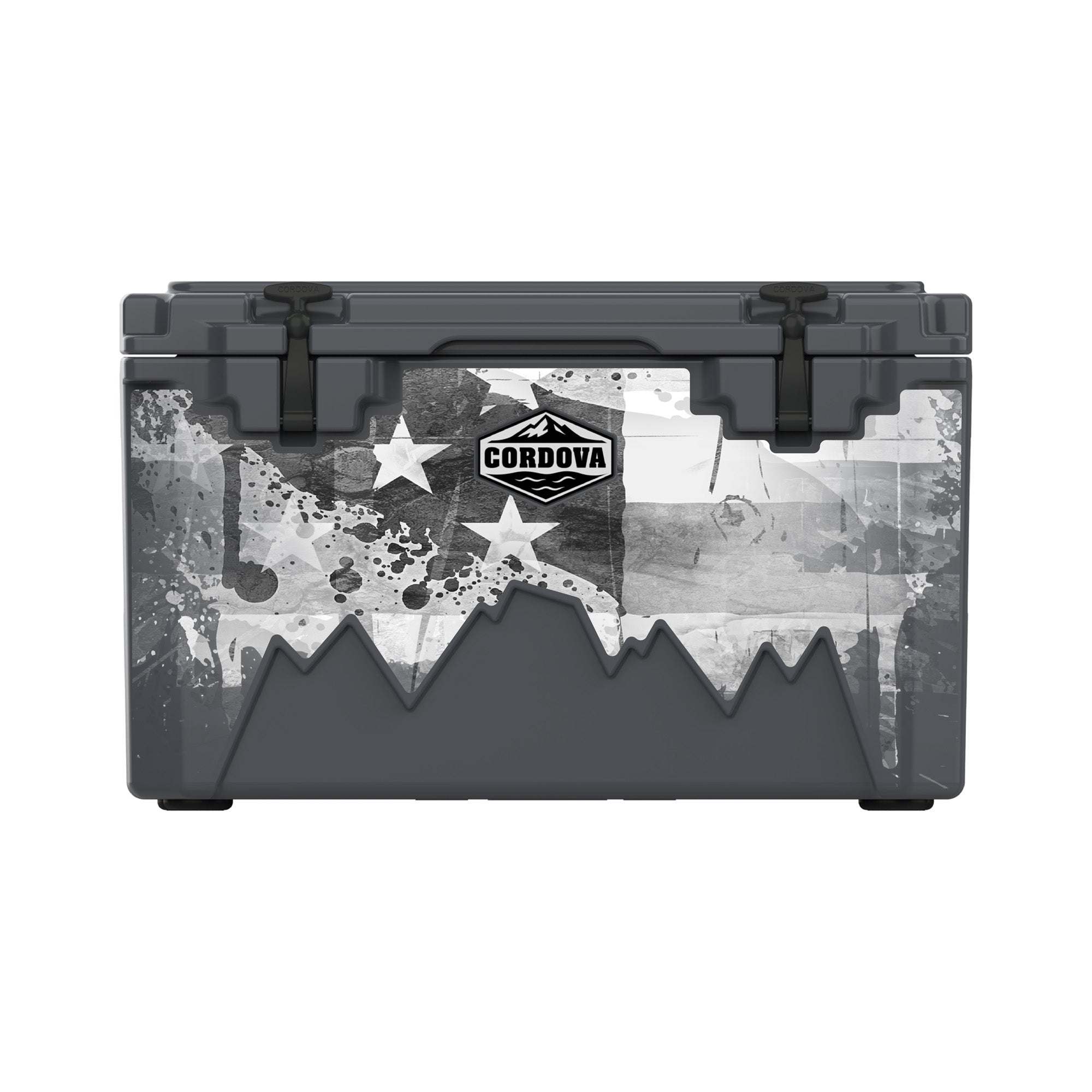 American Flag Hard Cooler
