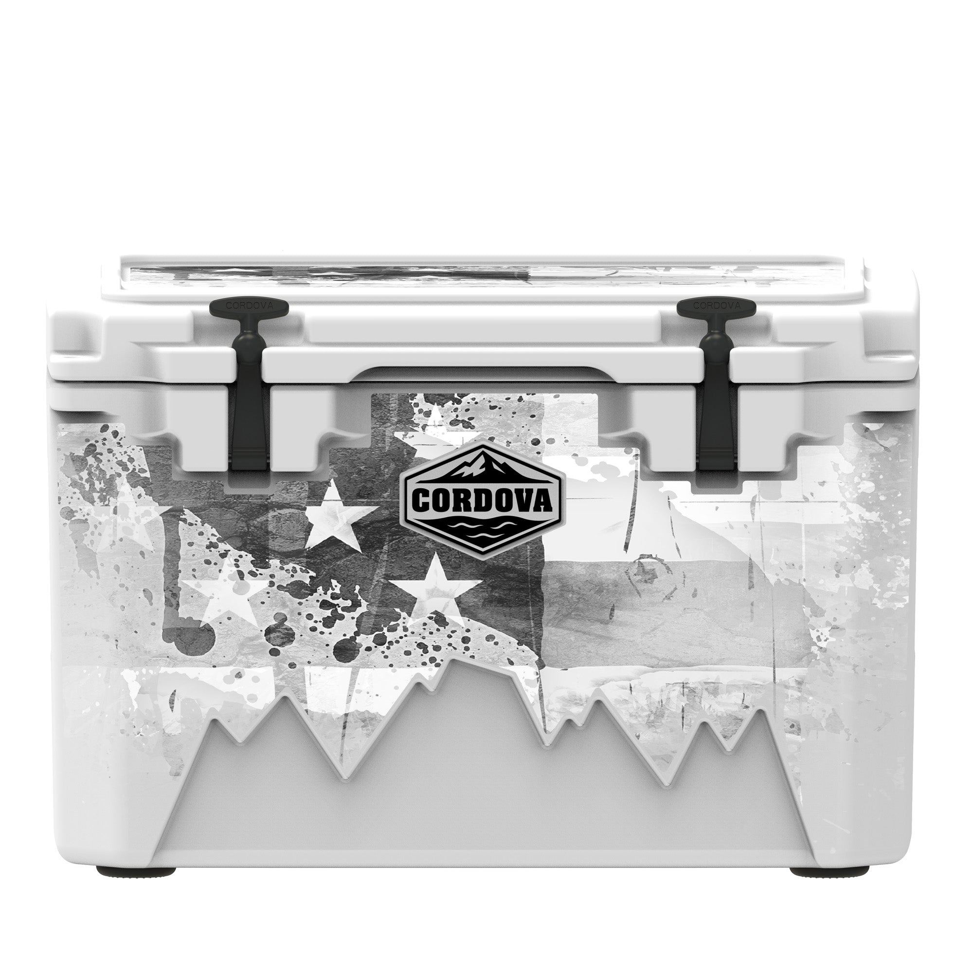 American Flag Hard Cooler
