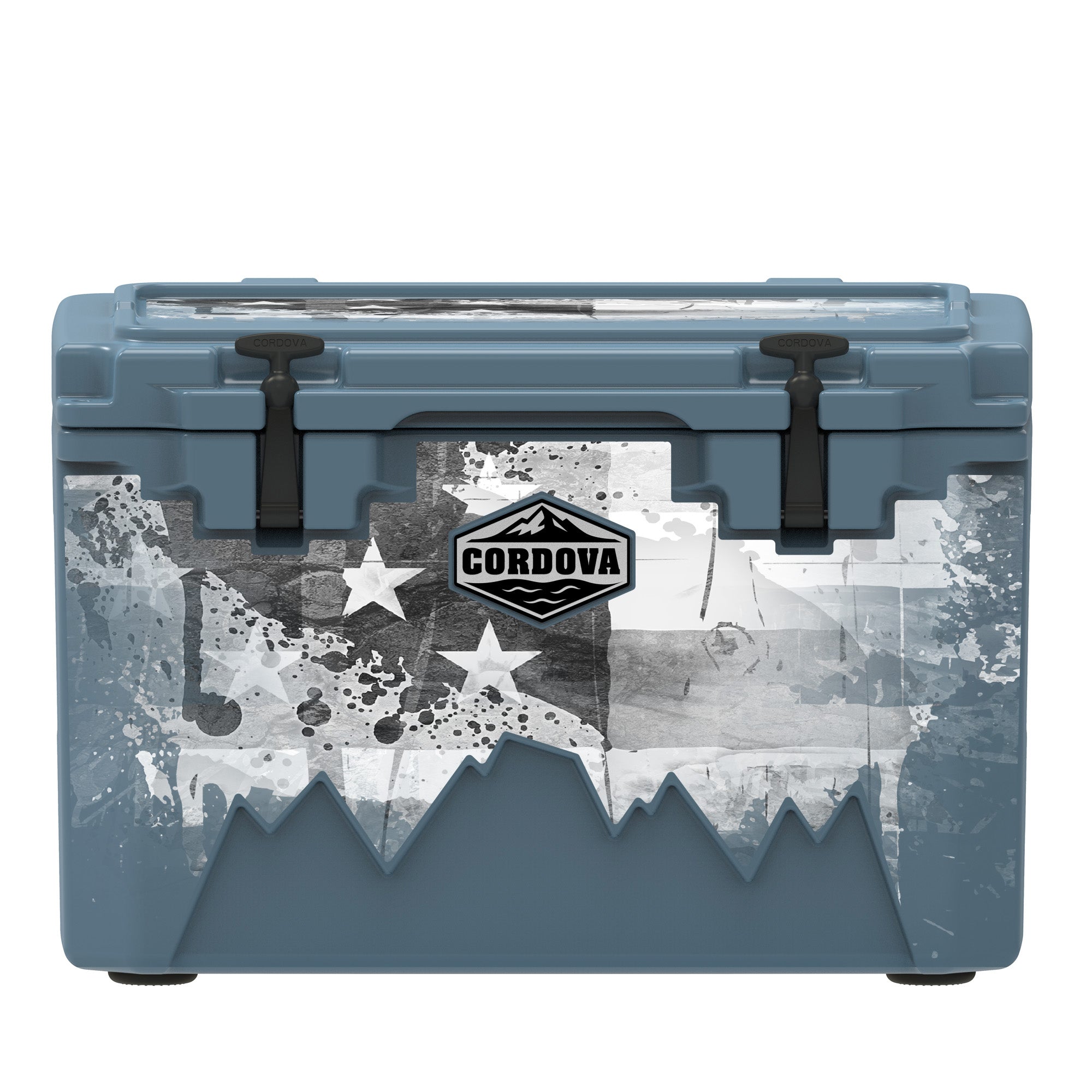 American Flag Hard Cooler