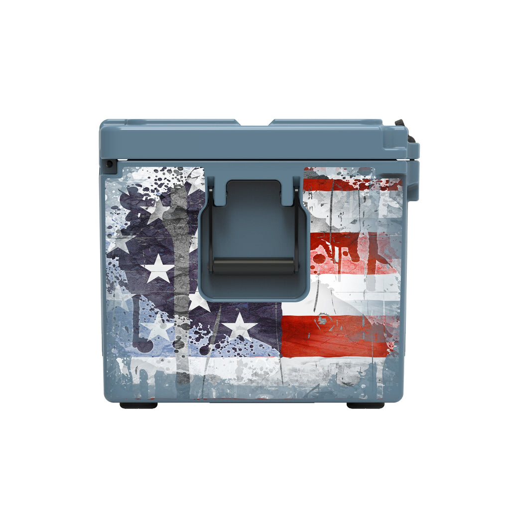 American Flag Hard Cooler