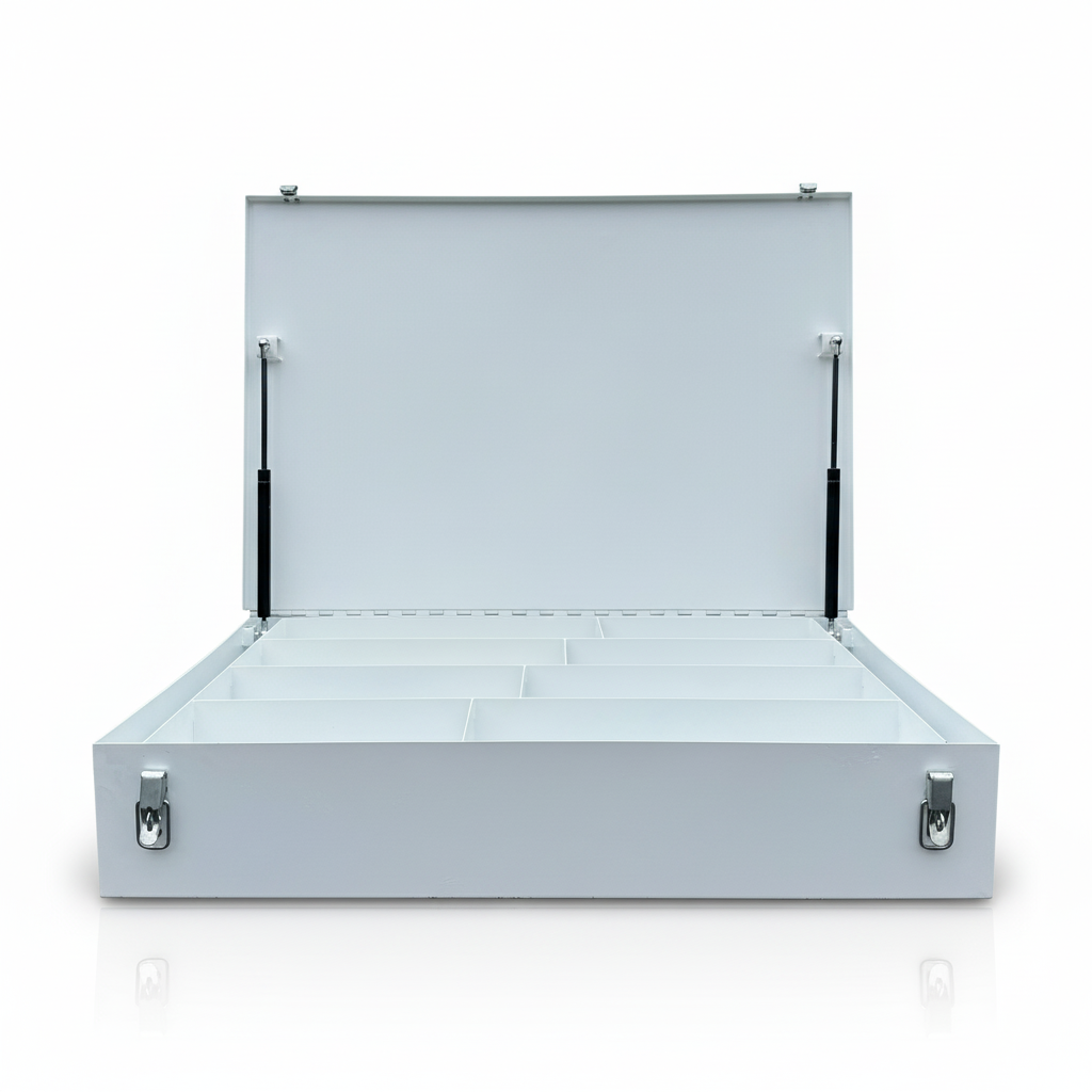 8-Compartment Bolt Bin for 5/8" & 3/4" Bucket Truck