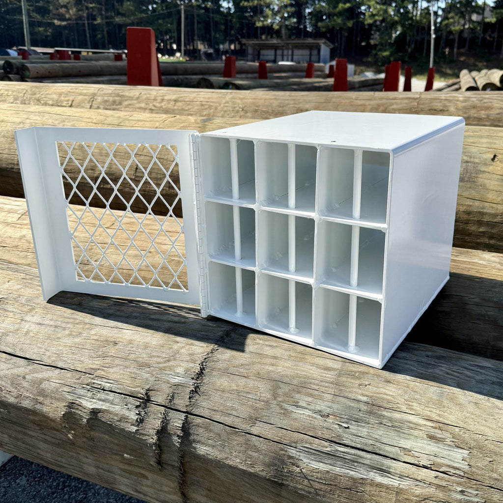 9-Slot Steel Preform Holder for #4 to 4/0 Wire