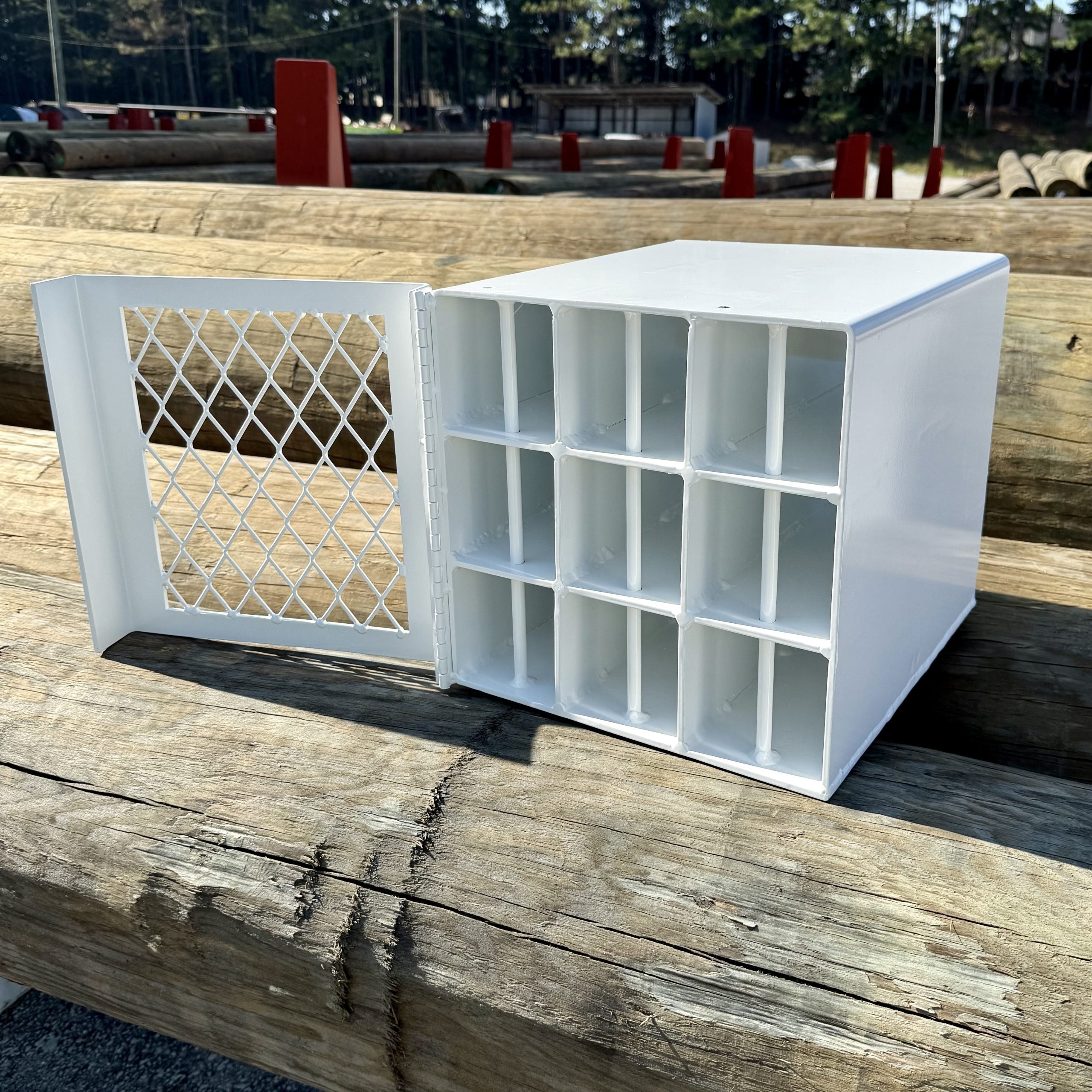 9-Slot Steel Preform Holder for #4 to 4/0 Wire