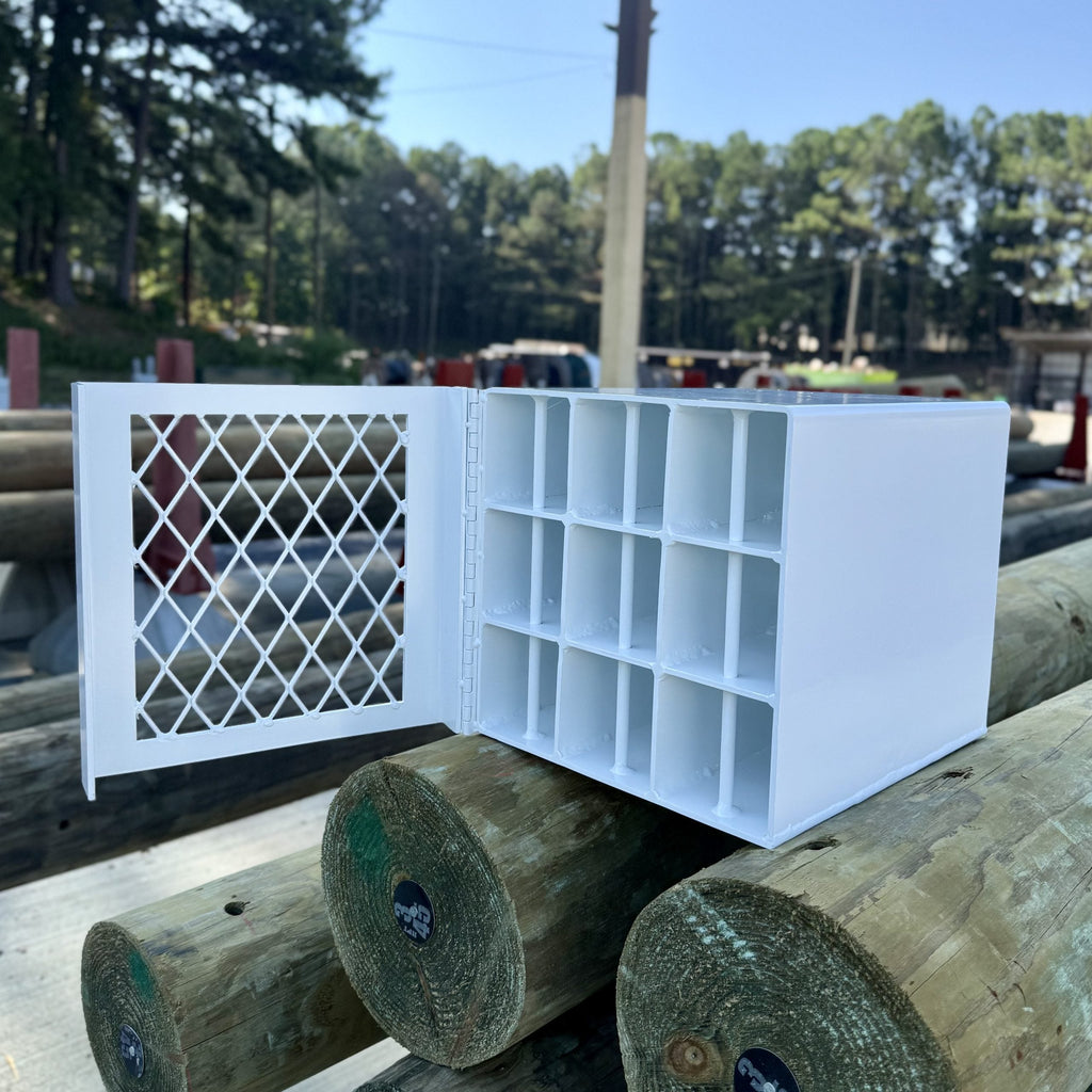 9-Slot Steel Preform Holder for #4 to 4/0 Wire