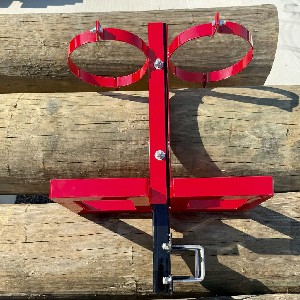 Pedestal Mount Blanket Tube Holder