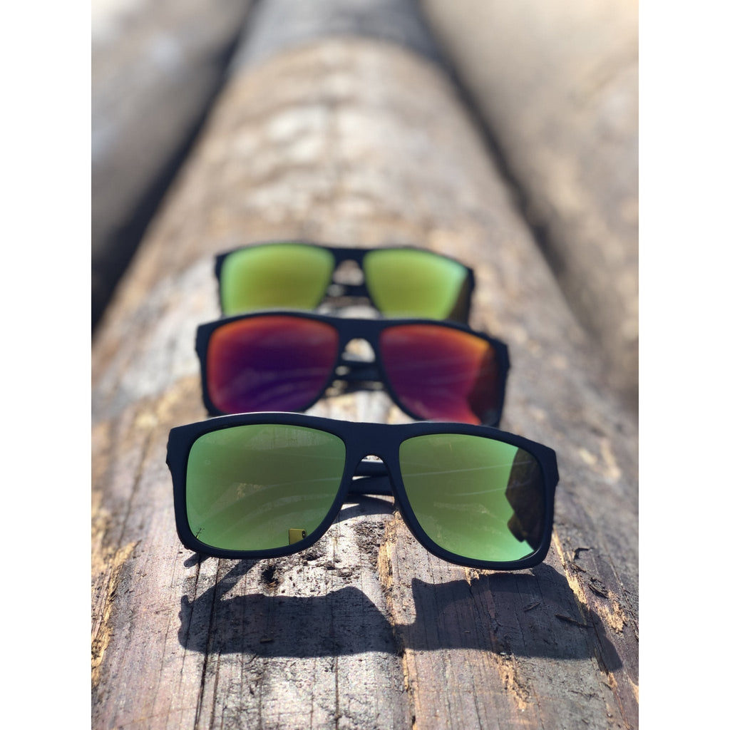 A Phase Z87+ Matte Black - Mirrored Color Lens Options