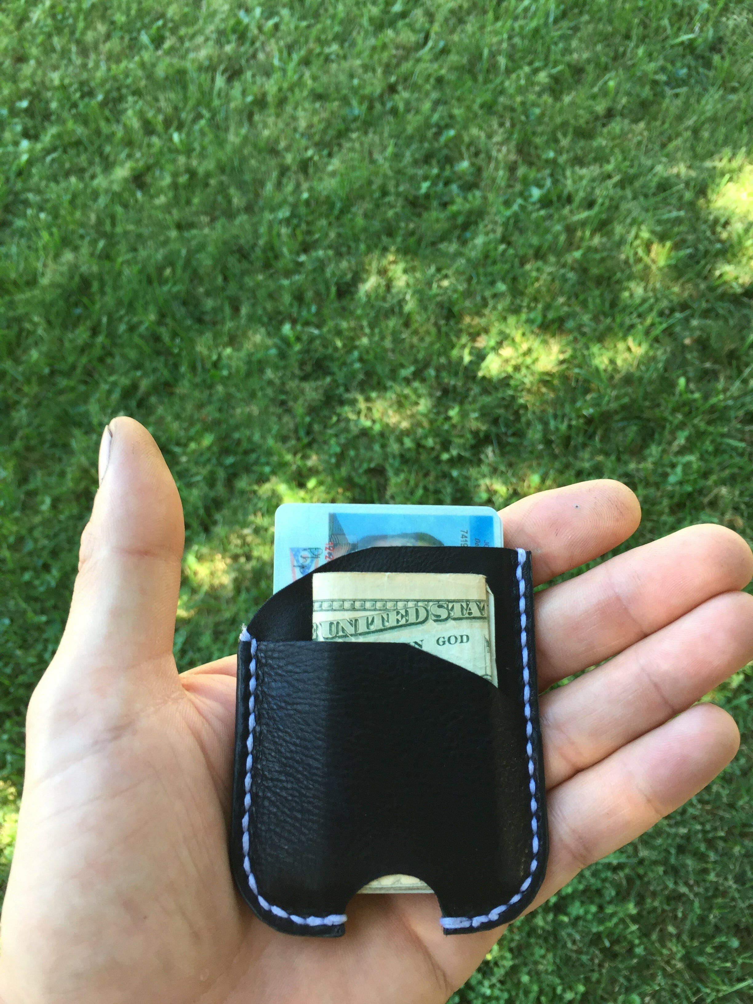leather Lineman Card Wallet