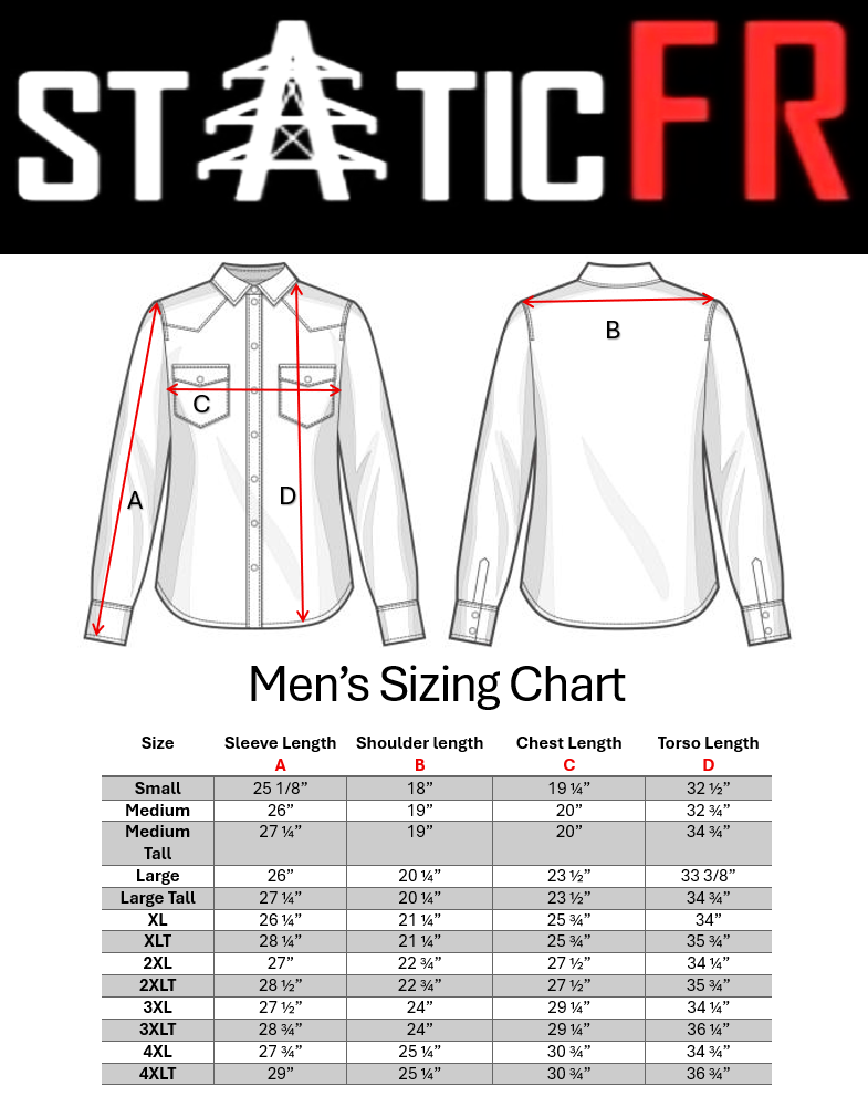 FR Pearl Snap Work Shirt - Royal Blue - With U.S Flag